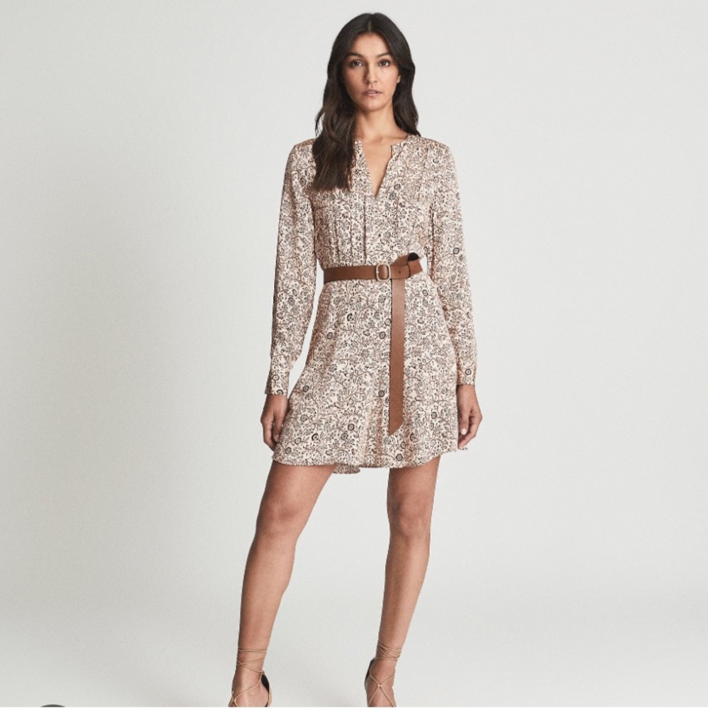 Reiss Billie pink dress